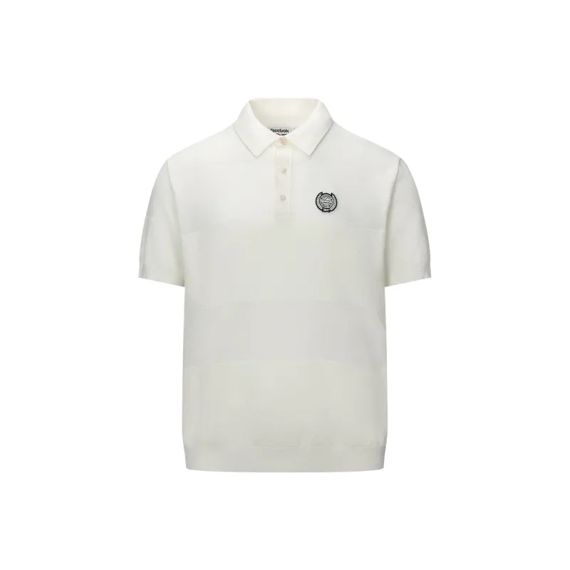 Reebok Polo Shirts Men Ecru-0