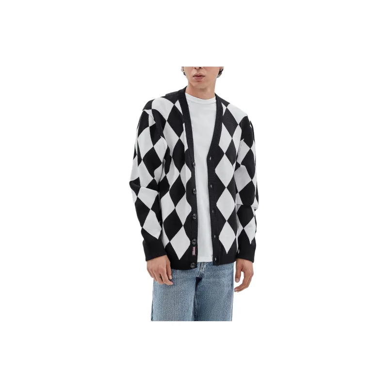 GUESS Knitwear Men's Black White-0