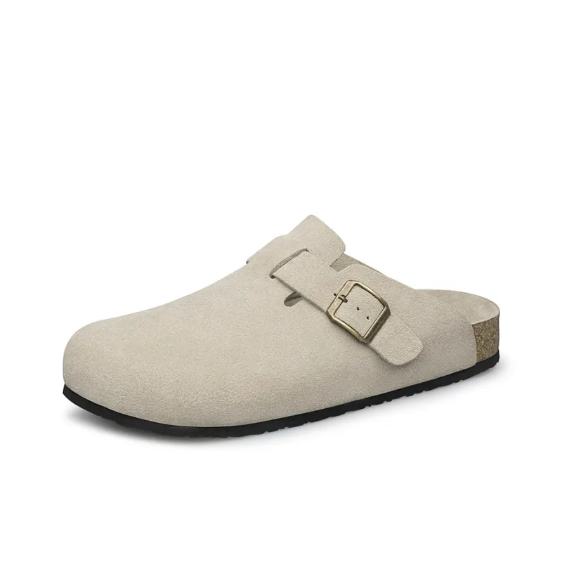 VAEL Rubber Sole Quiet Abrasion Resistant Closed Toe Slippers Unisex-11