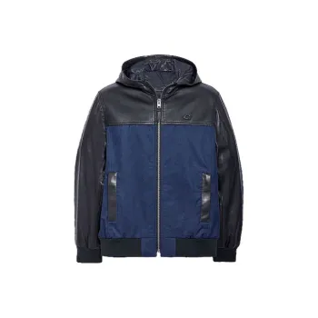 COACH Jackets Men Black Blue