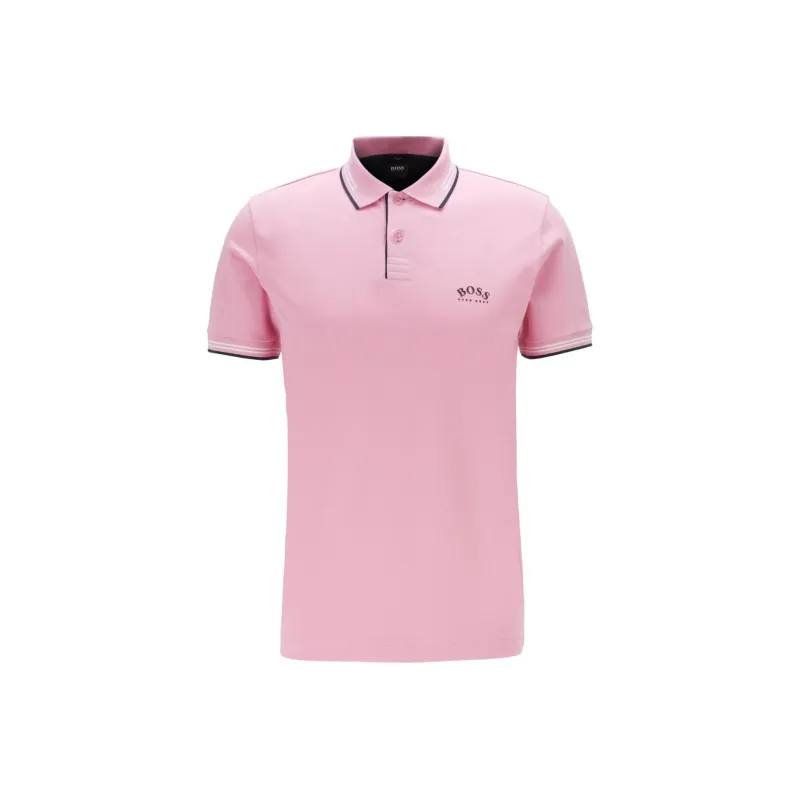 HUGO BOSS Polo Shirt Men's Pink-0