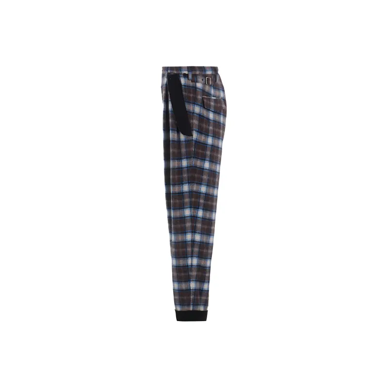 Yohji Yamamoto Ground Y FW24 Casual Pants Unisex Brown-2