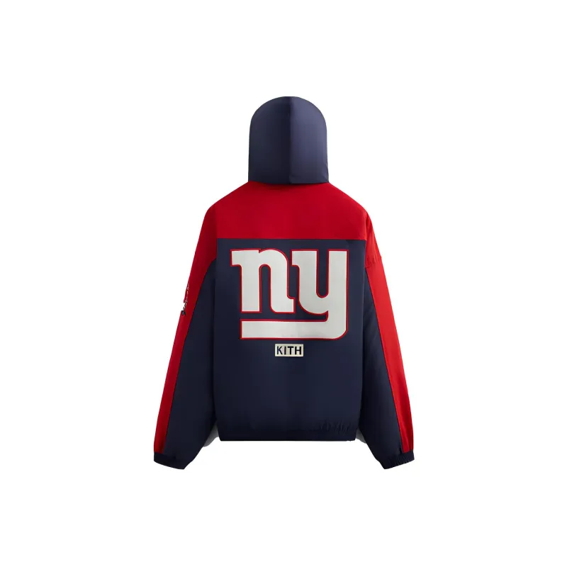 KITH X Nfl Giants Quarter Zip Anorak With Hood-1