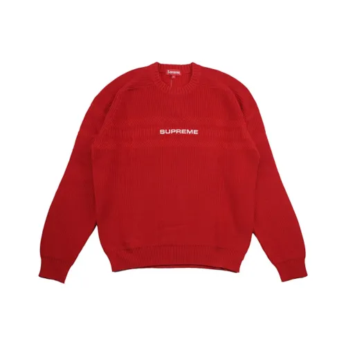 Supreme Chest Stripe Raglan Sweater