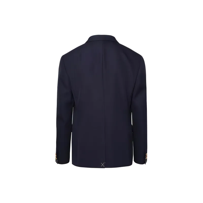 VERSACE Double Breasted Tailored Blazer-1