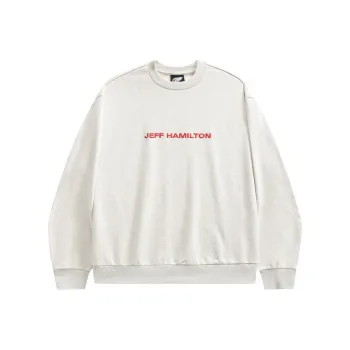 JEFF HAMILTON Crew Neck Pullover Sweatshirt Unisex