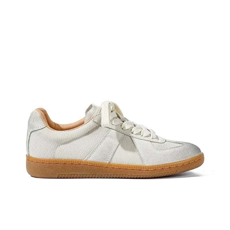 VCA Skateboard Shoes Women's Low Top Ecru-1