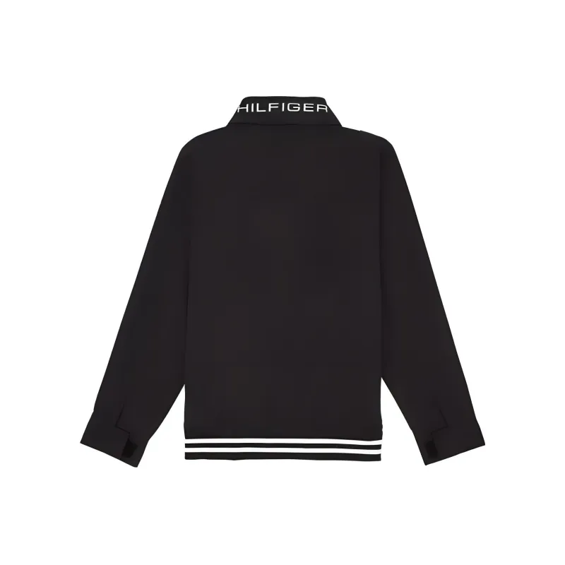 Tommy Hilfiger FW23 Regatta Jacket Jackets Coats Men's Black-1