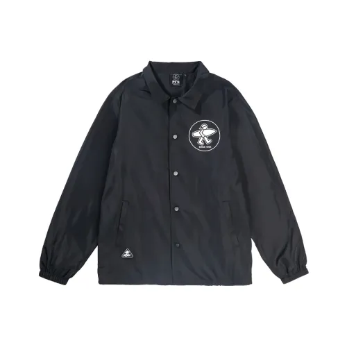 PJ's Vigor Loose Fit Thin Jacket Unisex Black