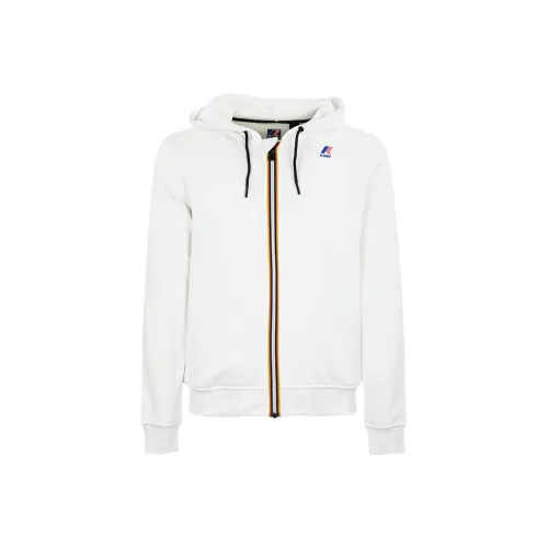 K WAY Sweatshirts Unisex White