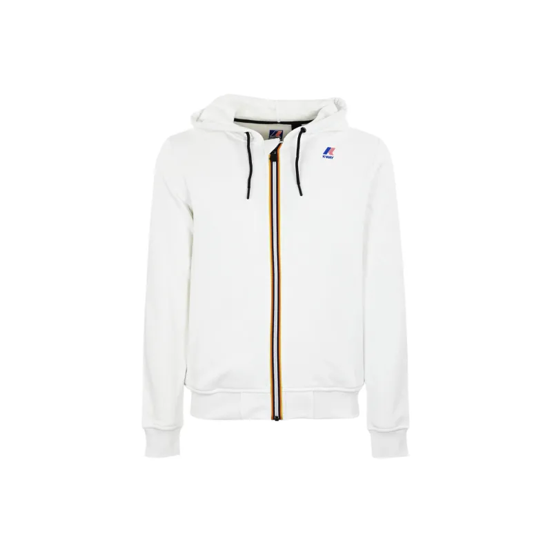 K WAY Sweatshirts Unisex White-0