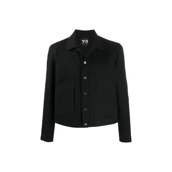 Y 3 Jackets Men Black