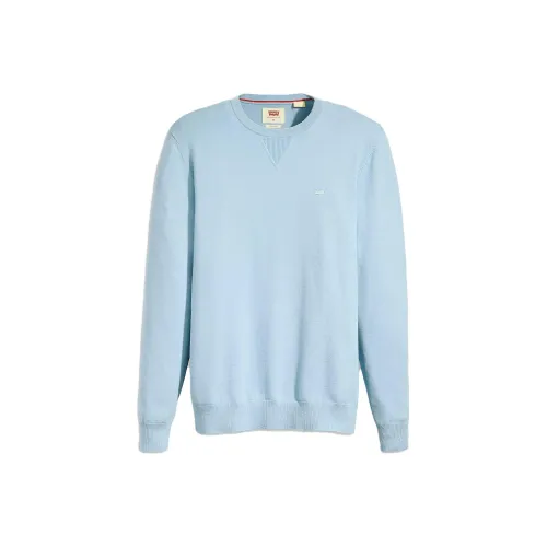 Levis Sweaters Men Blue