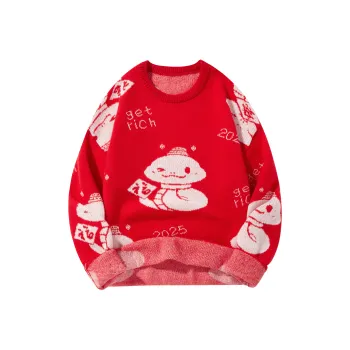 CREAZIONI LA FANTASIA E MOBILE Sweater Unisex Red
