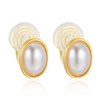 QIMEILA Alloy Clip On Earrings Women's