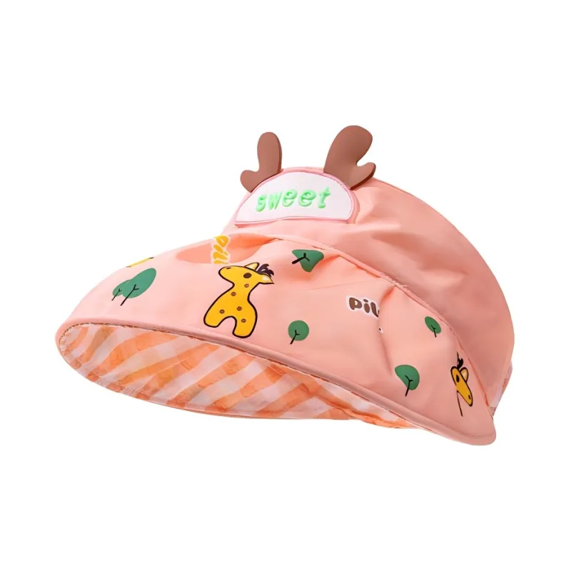 CARDANRO Cotton Sun Protection Hats Little Kids-0