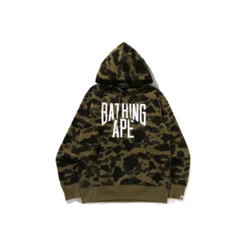 A BATHING APE X Anti Social Social Club 1st Camo Pullover Hoodie FW19