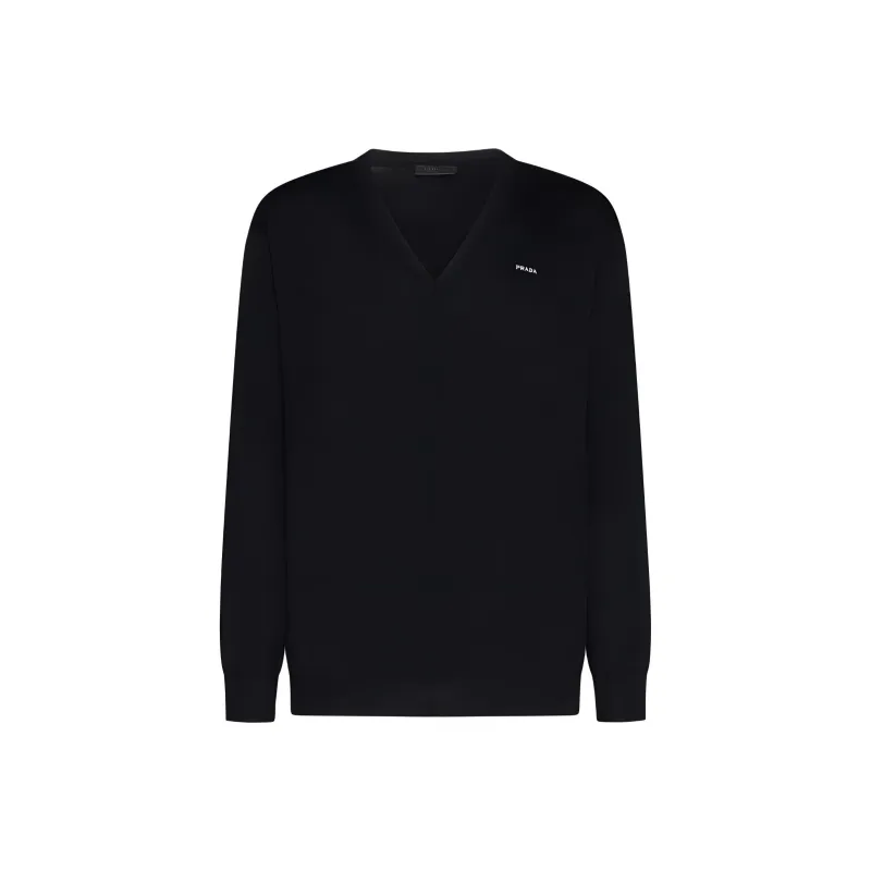 PRADA Sweaters Men Black-0