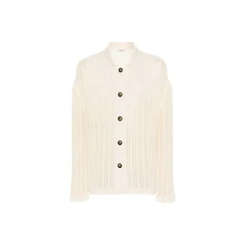 NANUSHKA Open knit Cotton Cardigan
