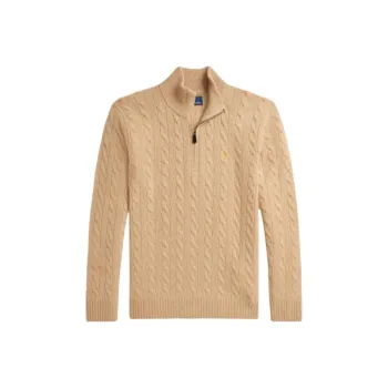 Polo Ralph Lauren Lunar Calendar Collection Sweater Men's Khaki