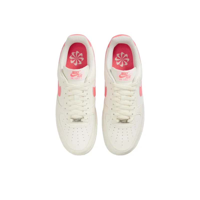 Nike Air Force 1 Low Top Basketball Shoes Women's White-3