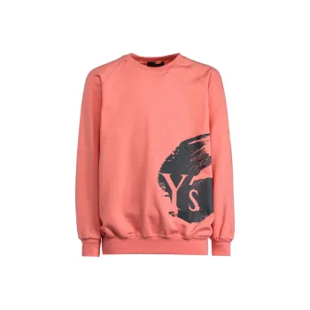 Yohji Yamamoto Y's FW24 Sweatshirt Unisex Coral Pink