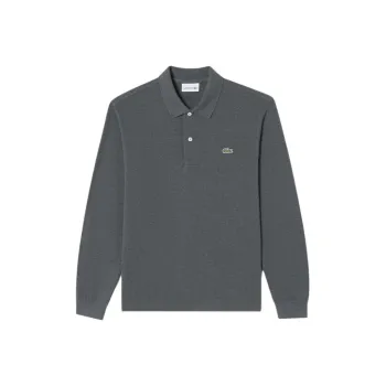 LACOSTE Polo Shirt Men's Dark Gray