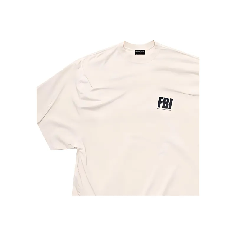 Balenciaga T Shirt Regular Fit Men's White-2