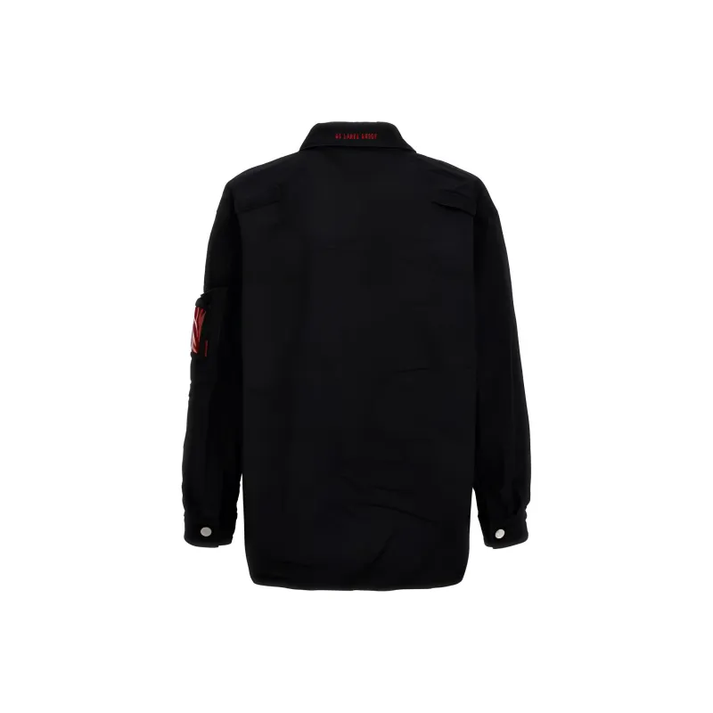 44 Label Group Hangover Long Sleeved Overshirt-1