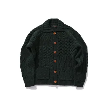 Beams PLUS Sweater Unisex Green