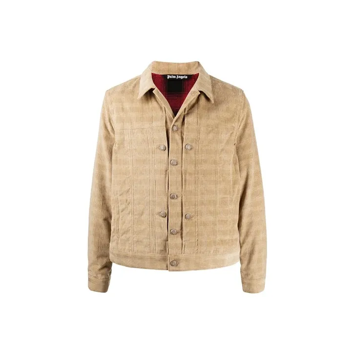 PALM ANGELS Jackets Men Khaki-0