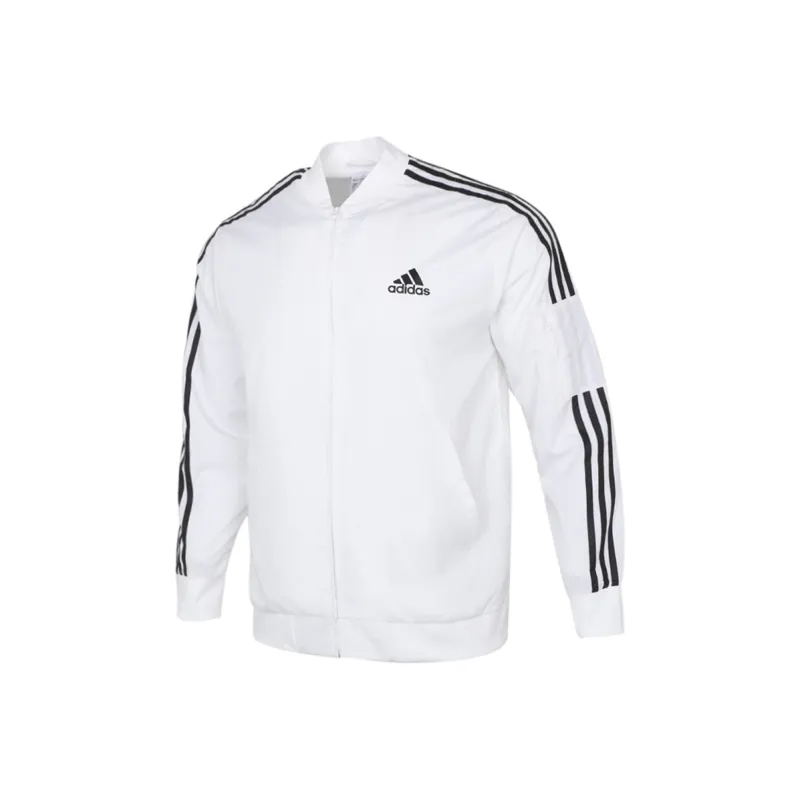 Adidas Free Shipping With AdiClub Essentials Woven 3 Stripes Jacket-0