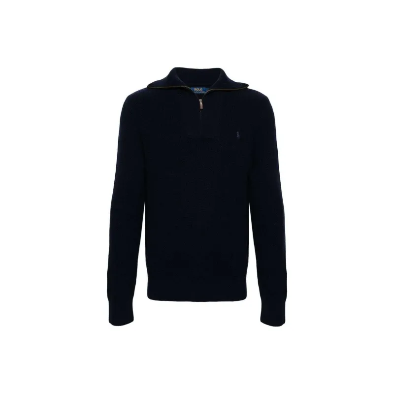 Polo Ralph Lauren Polo Pony embroidered Waffle knit Jumper-0