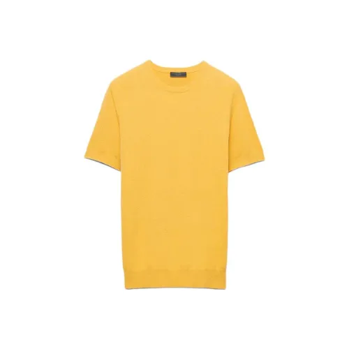 PRADA Sweaters Men Yellow
