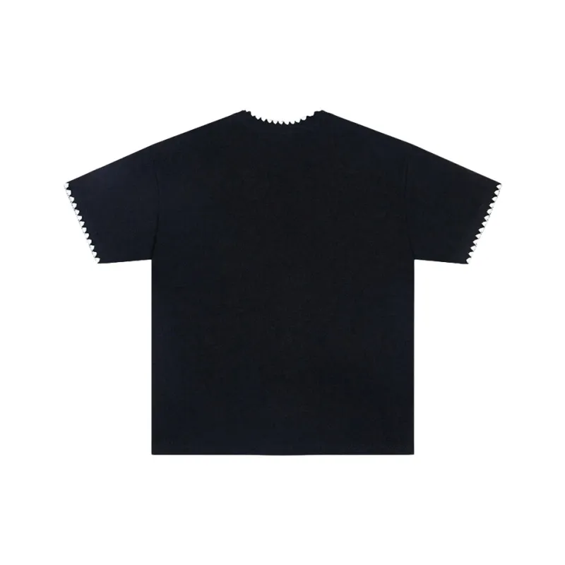 WELTER EXPERIMENT Minimalist Style Basic T Shirt Unisex-1