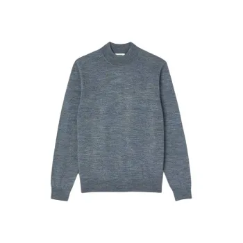 Sandro Funnel Neck Sweater Sweater Men's Light Gray