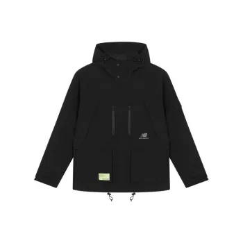 New Balance Jackets Men Black