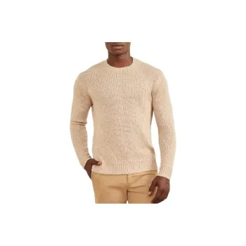 GUESS Jaspe Crewneck Sweater Sweater Men's Beige