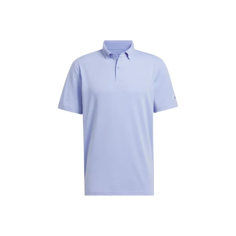 Adidas AEROREADY Go-To Polo Shirt Men's Blue Fireflower Plum-0