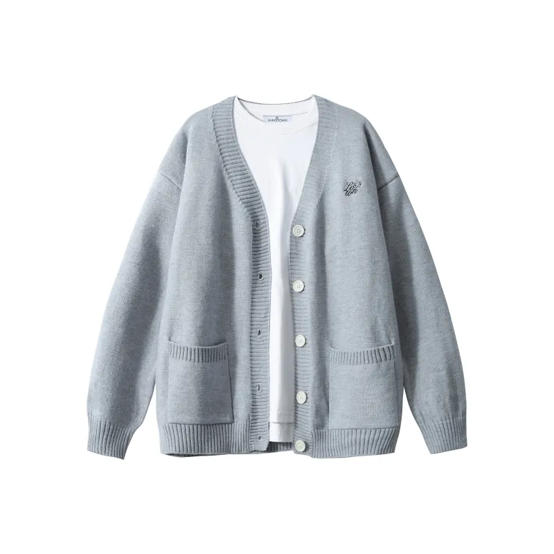 LIVINGTOWN Knit Cardigans Unisex-4