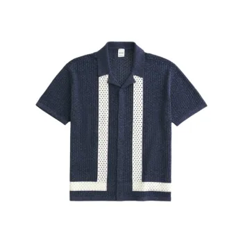 Hollister Sweater Men's Marine Blue