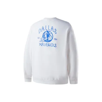 NBA Dallas Mavericks Sweatshirt Unisex White