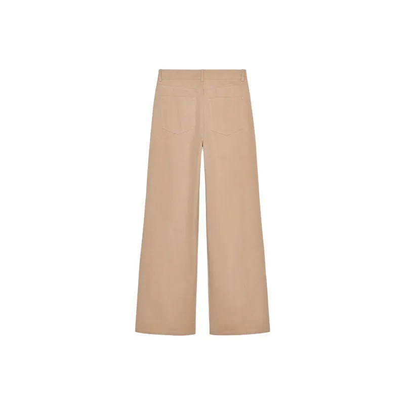 ZARA Casual Pants Women's Light Camel-1