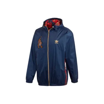 Adidas Originals Chinese Style Mix Street Fashion Jackets Men Blue