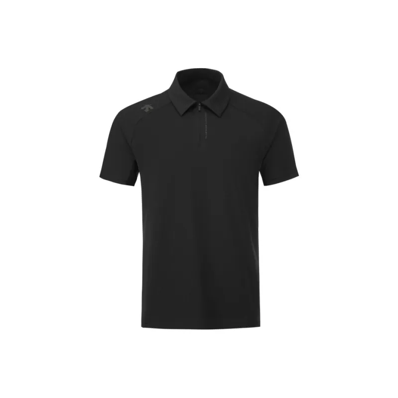 DESCENTE TRAINING Short Sleeved Polo Shirt Men's-2