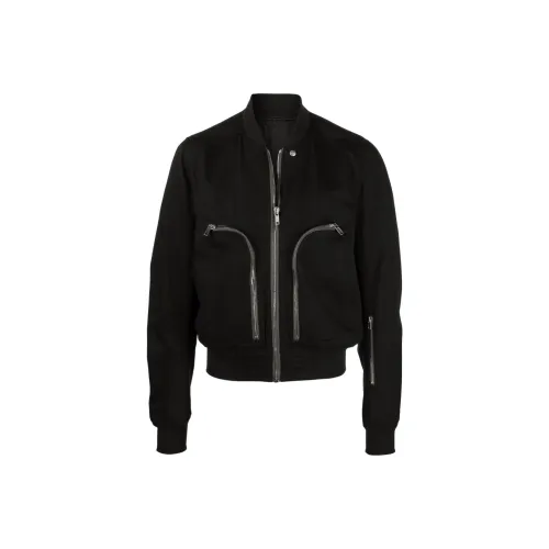 RICK OWENS Zip Front Bomber Jacket
