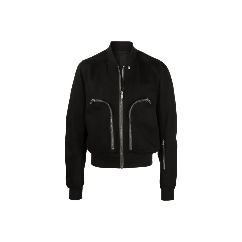 RICK OWENS Zip Front Bomber Jacket-0