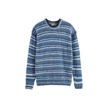 Scotch&Soda FW24 Sweater Men's Blue