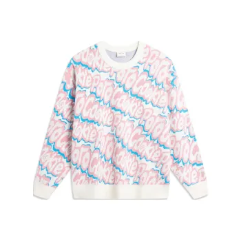 LiNing x LOL Knitwear Unisex Letter All Over Print