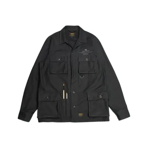 With WIP Jacket Men's Black